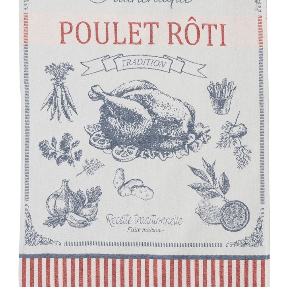 Coucke St Remy Lavande French Cotton Dish Towel