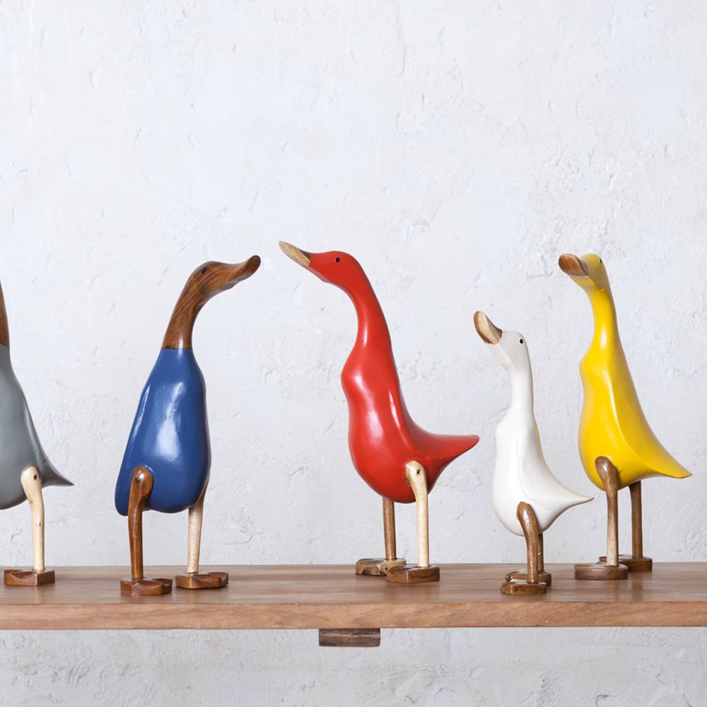 LE CANARD TUMBLER | Décoration & jouet en bois CANARD | Homme debout | Thor  Hoy | Printemps Copenhague