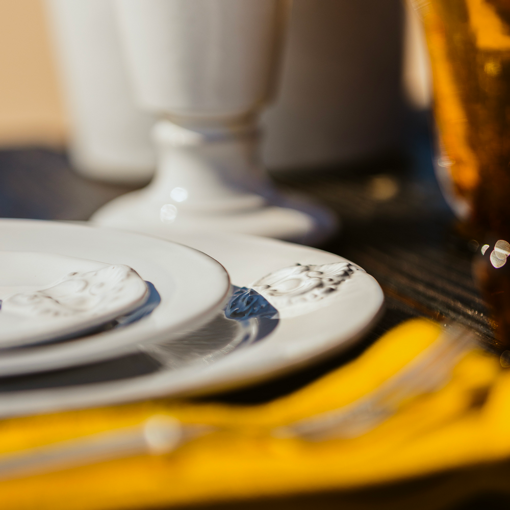 Charles Plate - Ceramic - CARRON PARIS - Ceramic | MOM