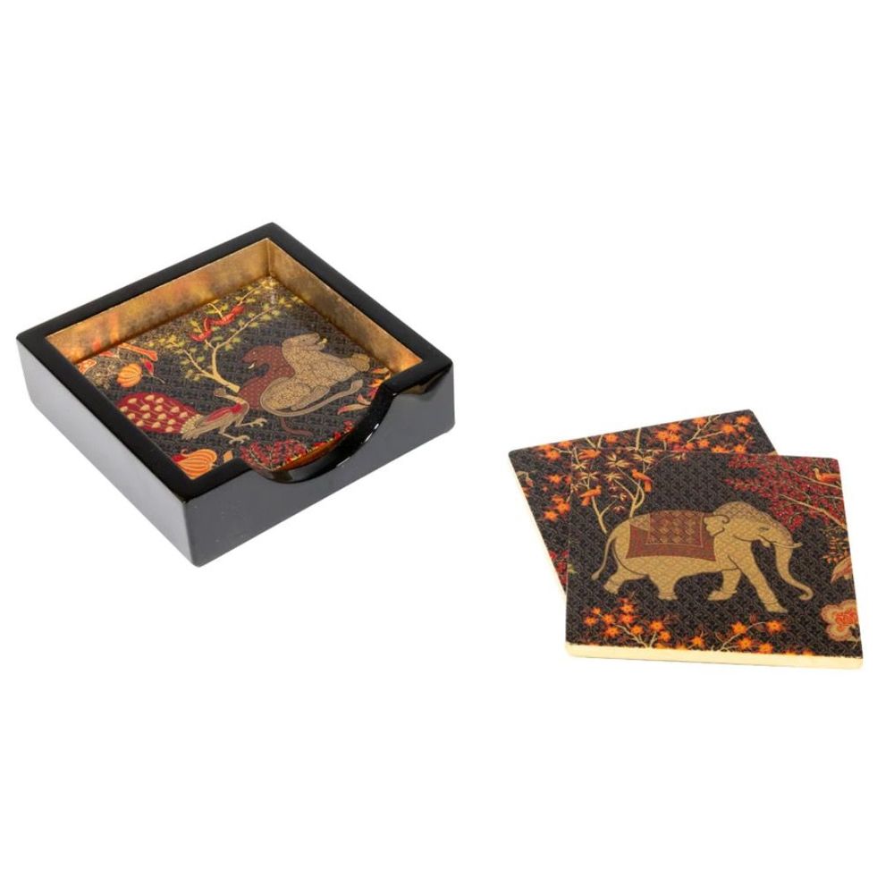 Caspari Tortoiseshell Lacquer Picture Frame - 4 x 6