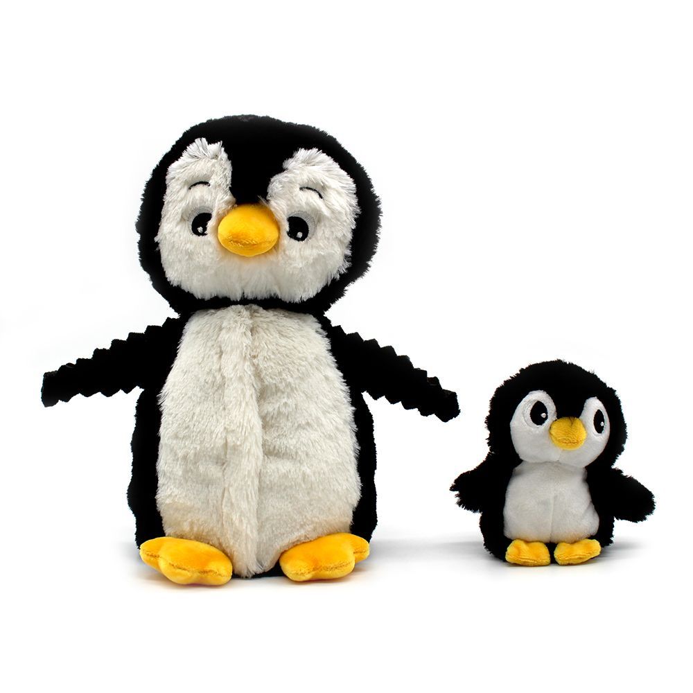 Iglou le pingouin - Maman et son bébé Les Ptipotos - Peluches - DEGLINGOS