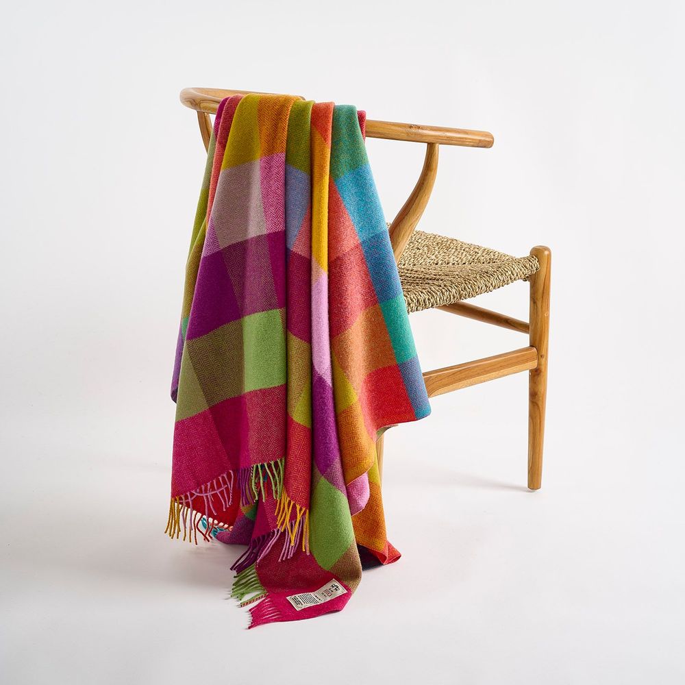 Avoca circus 2024 mohair throw