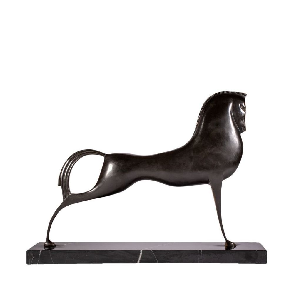 Art Deco Horse Sculpture - Sculptures, statuettes and miniatures