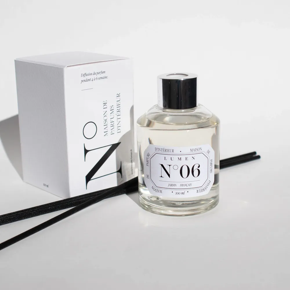 Natural Reed Diffuser 100ml N°06 - French Garden - Scent diffusers ...