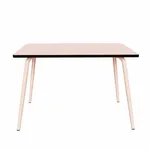 Véra retro indoor tables with laminate finish - 120cm/160cm