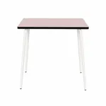 Table haute bar rétro Véra - ⌀75/70x70/120x70