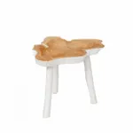 The Organic Side Table - Natural White