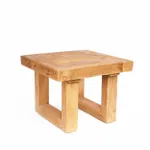 La Table D’appoint Reclaimed Teak - Naturel