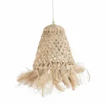 The Abaca Jelly Fish Pendant - Natural - S