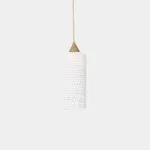Suspension Botol Kerang en coquillages naturels