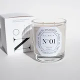 Bougies - Bougie Parfumée Naturelle 180g N°01 - Fève de Tonka - LUMEN • MAISON DE PARFUMS D'INTÉRIEUR