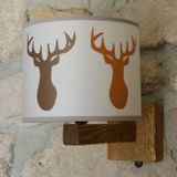Hotel bedrooms - MOUNTAIN AND SKI WALL LAMP - LA MAISON DE GASPARD