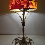 Verre d'art - Lampes style Art Nouveau. - TIEF