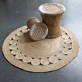 Rugs - Mandala rugs, leather rugs - ZENZA