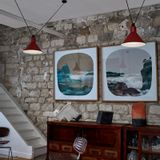 Hanging lights - Les Acrobats de Gras Suspensions - DCW EDITIONS (IN THE CITY)