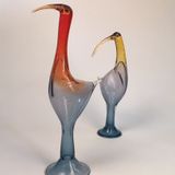 Verre d'art - Oiseaux soufflé - VERGLASS° LUMINAIRES