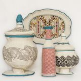 Objets de décoration - objets de papier mâché - ANTOINETTE POISSON