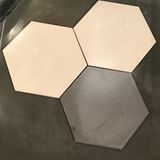 Carreaux de ciment - Carreaux Sermideco de forme hexagonale - ROUVIERE COLLECTION