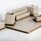 Design objects - LEATHER DESK SETS & ACCESSORIES - RABITTI1969 BY GIOBAGNARA