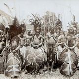 Sculptures, statuettes and miniatures - African Shields - KANEM