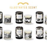Candles - Illustrated Scent Luxury Candles - CHASE AND WONDER