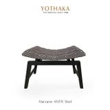 Objets design - Macrame ANTIX Stool - YOTHAKA