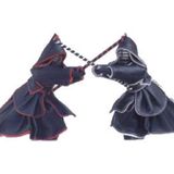 Sculptures, statuettes and miniatures - samourai combat - ANNIE DELEMARLE SCULPTURE CUIR