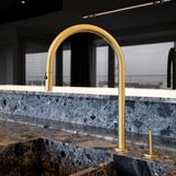 Kitchen taps - Plug | Kitchen mixer with extractable frother - RVB