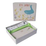 Cadeaux - KIT EMPREINTE ARGILE PAPI FAIT MAIN : son empreinte sur la terre ! - PATRICIA DORÉ