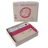 Cadeaux - KIT EMPREINTE ARGILE D'ANNIVERSAIRE FAIT MAIN : mon empreinte sur terre ! - PATRICIA DORÉ