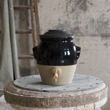 Food storage - Vinegar jar in stoneware - MANUFACTURE DE DIGOIN 1875