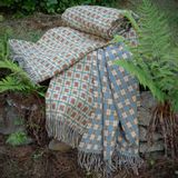 Throw blankets - 100% Lambswool Basketweave throws. - PAULETTE ROLLO