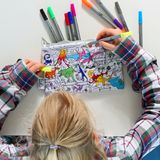 Children's desks - colour & learn dinosaur pencil case - EATSLEEPDOODLE