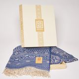Throw blankets - Celestial Manta in royal Alpaca - INATA