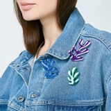 Jewelry - Brooch "Leaf" - M O N O L A M A