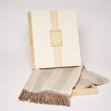 Decorative objects - Herringbone Plaid - 100% Baby Alpaca - INATA