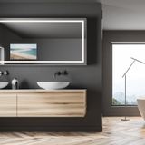 Bathroom mirrors - HYMAGE TV mirror DTF-2202 - HYMAGE - CONCEPTEUR DE TÉLÉVISEURS MIROIRS