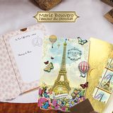 Chocolat - CARTE RELIEF MESSAGE 9 CHOCOLATS - FIRMA DIFF. MARIE BOUVERO