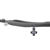 Jewelry - Cross Little Shine Black - MON PTIT BRASSLET