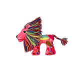 Sofas - Magic Lion Embroidered Decorative Puppet - PINK PAMPAS