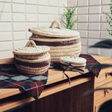 Decorative objects - Set of 3 Oval Baskets - MAISON ZOE