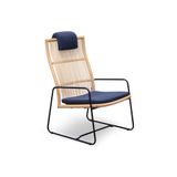 Lounge chairs - Matala Lounge Chair and ottoman - VIVERE COLLECTION