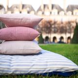 Fabric cushions - Home linen and bedlinen, 100% cotton, hand-spun, hand-woven and hand-dyed in West Africa. - TENSIRA MADE IN AFRICA