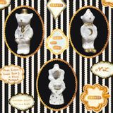 Plats et saladiers - SHAKER CIRCUS par NATHALIE LETE - BAZARTHERAPY EDITION