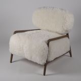 Armchairs - YETI armchair short fur - JOE SAYEGH PARIS