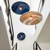 Hanging lights - MkS X SL Malachite pendant light D80 - MARKET SET