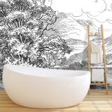 Wallpaper - Lac panel - ETOFFE.COM