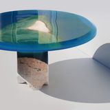 Sculptures, statuettes and miniatures - Azzuro Table - LO CONTEMPORARY