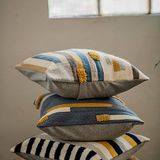 Fabric cushions - Ritmo Azul cushion - ARTYCRAFT