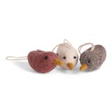 Objets de décoration - Oiseaux en feutre - GRY & SIF